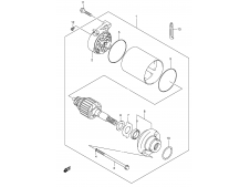 Motor arranque SUZUKI VL 250 2005-2009  segunda mano