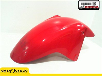 Aleta delantera roja