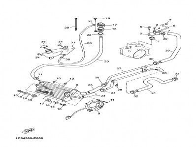 Tapon de radiador Yamaha Xmax i 250 2007-2009