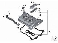 Tapa balancines de motor Bmw F800 st 800 cc 2006 - 2008