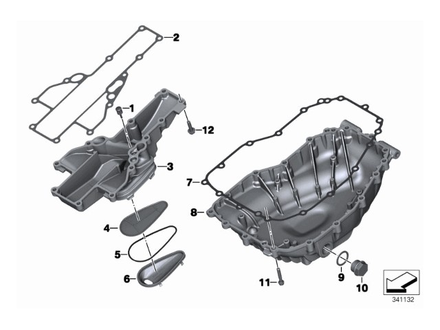Tornillo vaciado aceite Bmw F800 st 800 cc 2006 - 2008