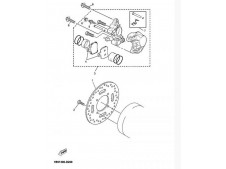 Disco freno trasero Yamaha Xmax 125 2006-2010