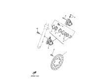 Pinza freno delantera YAMAHA TZR 80 1989-1991  repuestos de motos