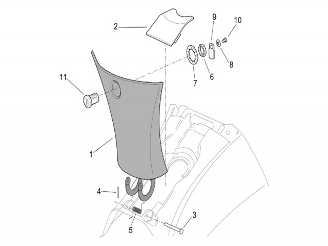 Tapa tapÓn gasolina Aprilia Leonardo 250 1999-2009