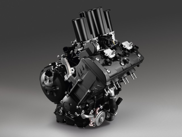 Motor completo del despiece o desguace de una moto Yamaha xj6s09 600 2009-2013
