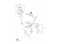 Piña luces derecha Yamaha fazer 600 2005 - 2006