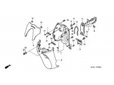 Contra escudo Honda @ 125 2006-2010