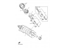 Cigueñal Yamaha fazer 600 2005 - 2006