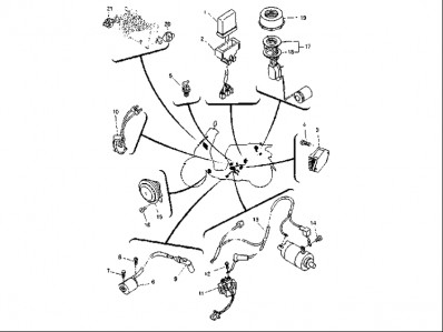 Aforador Yamaha Teos 125 - teos 150 2000 - 2005