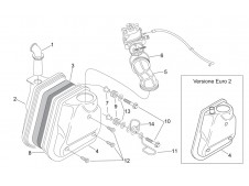 Caja filtro aire Aprilia Sonic h2o 50 1998 - 2008
