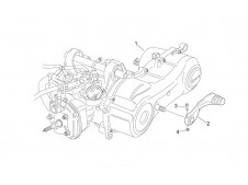 Pedal de arranque Aprilia Sonic h2o 50 1998 - 2008