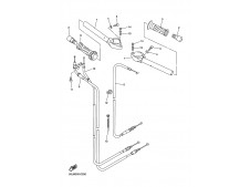 Semimanillar derecho Yamaha R6 600 cc 2005 - 2005