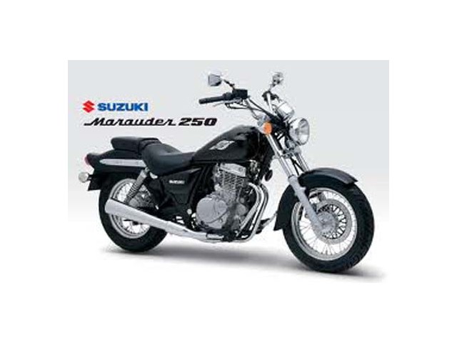 Cacha derecha granate SUZUKI MARAUDER 250 2000-2002  motodesguace