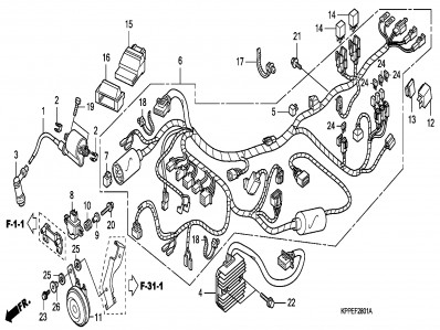 Cdi Honda Cbr r 125 2008-2009