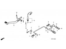 Palanca cambio Honda Cbr r 125 2008-2009