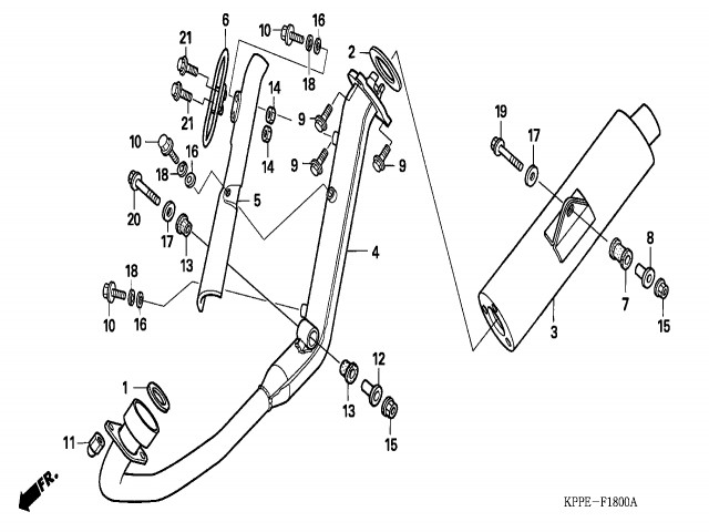 Colectores Honda Cbr r 125 2008-2009