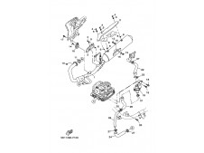 Escape completo Yamaha Ybr 250 2007 - 2012