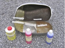 Kit Anti Oxido y Reparador de Depositos de Gasolina metalico