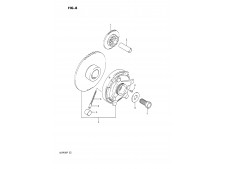 Bendix de arranque completo original Suzuki Bandit 400 1991-1993