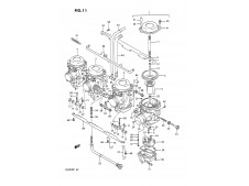 Bateria carburadores Suzuki Bandit 400 1991-1993