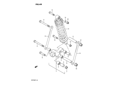 Amortiguador trasero