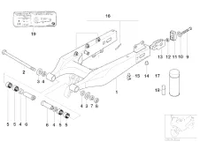 Tensor basculante Bmw f65 650 cc 1994 - 1996
