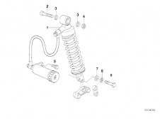 Amortiguador Bmw f65 650 cc 1994 - 1996