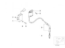 Cdi Bmw f65 650 cc 1994 - 1996