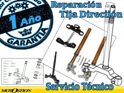 Tija , Enderezado y Reparación 