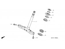 Tija inferior Honda cbr 1100 xx 1999 - 2001