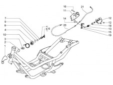 Cerraduras completas Piaggio X9 125 evo 125 2003-2007