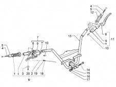 Bomba freno trasero Piaggio X9 125 evo 125 2003-2007