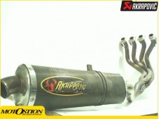 Escape aftermarket-no origen con colector AKRAPOVIC CBR 1100 XX 1100 1998-1999  recambio moto