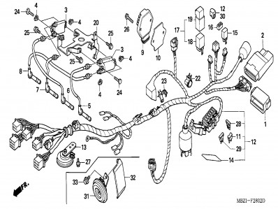 Regulador de corriente Honda Hornet 600 2005 - 2006