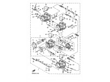 Bateria carburadores Yamaha R6 600 cc 2001 - 2002