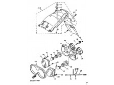 Aleta porta matricula Yamaha Tdm 850 1991-1995