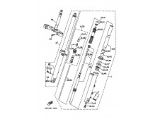 Barra completa derecha Yamaha Tdm 850 1991-1995