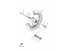Eje rueda delantera este producto esta ya descatalogado Yamaha Tdm 850 1991-1995
