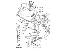 Grifo gasolina Yamaha Tdm 850 1991-1995