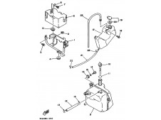 Deposito anticongelante Yamaha Tdm 850 1991-1995