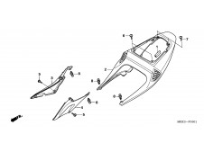 Colin HONDA CBR 600 RR 600 2005-2007 repuestos de motos