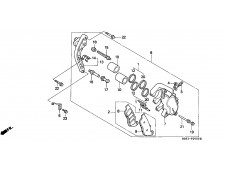 Pinza freno delantera Honda Revere 650 1988-1993