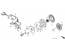 Bendix de arranque completo original Honda Vfr 750 1990-1993