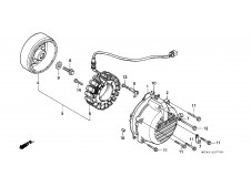 Volante magnetico Honda Vfr 750 1990-1993