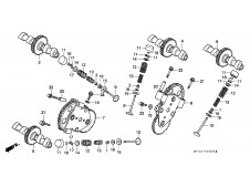 Arbol levas delantero admision Honda Vfr 750 1990-1993