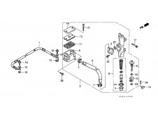 Latiguillo freno trasero Honda Vfr 750 1990-1993