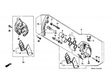 Pinza freno delantera izquierda Honda Vfr 750 1990-1993