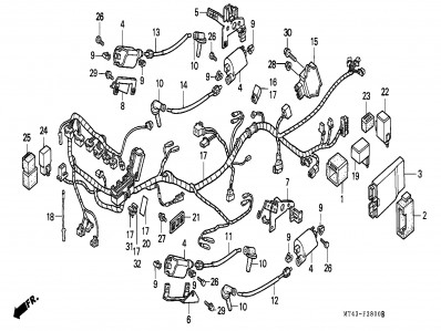 Cdi Honda Vfr 750 1990-1993