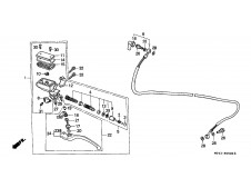 Maneta embrague Honda Vfr 750 1990-1993
