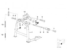 Caballete Bmw R850 r 2003 - 2009